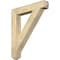 Ekena Millwork Traditional Craftsman Rough Sawn Bracket, Douglas Fir, 4"W x 26"D x 30"H BKT04X26X30TRA04RDF - alternate 1